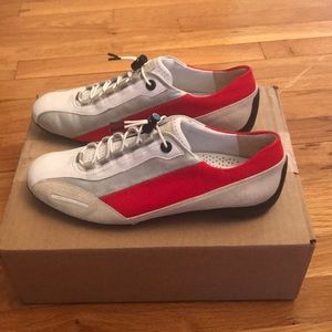 Paul Green low-heel leather sneakers